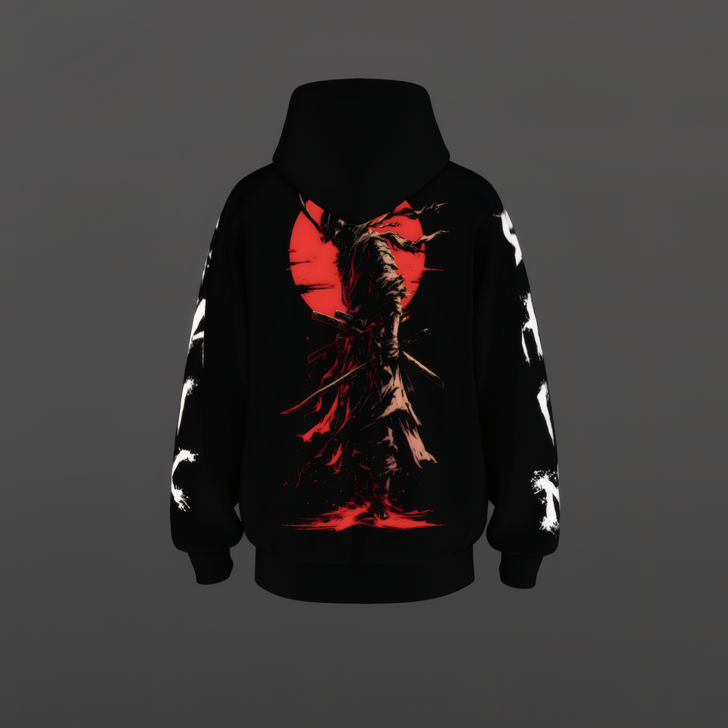 Raik Shin – Oversized Samurai Hoodie